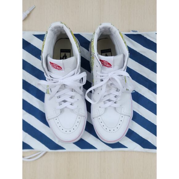 VANS GEMINI SK8 HI GREAT CONDITION WOMENS SIZE 8 - Picture 9 of 12